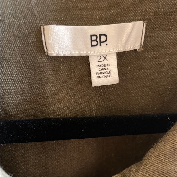 bp Olive Drawstring Utility Jacket - Picture 9 of 9